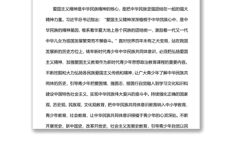 铸牢新时代青少年中华民族共同体意识党员干部学习教育