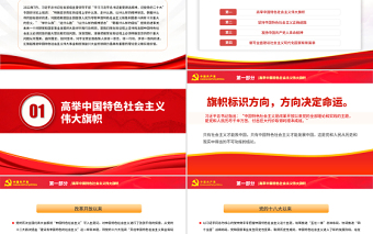 黨在新征程上的四個(gè)重大明確宣示PPT黨政風(fēng)黨員干部學(xué)習(xí)教育專題黨課