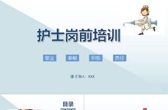 2022護(hù)士崗前培訓(xùn)PPT大氣簡約風(fēng)職業(yè)精神職業(yè)道德培訓(xùn)通用PPT