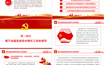 把青春播撒在民族復(fù)興的征程上PPT深入學(xué)習(xí)總書記《論黨的青年工作》專題黨課