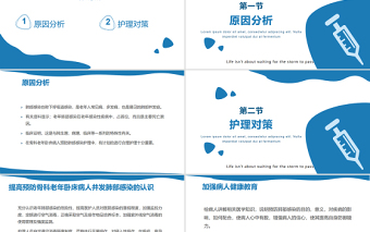 2022肺部感染的護理PPT簡約清新風醫(yī)療護理通用PPT