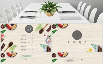 創(chuàng)意餐飲招商商業(yè)計(jì)劃書PPT模板