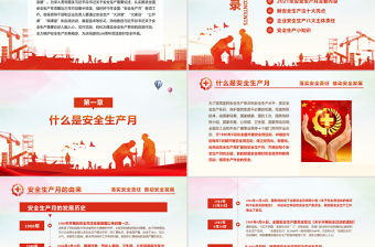 2021全國安全生產(chǎn)月PPT紅色落實(shí)安全責(zé)任推動(dòng)安全發(fā)展主題模板