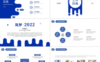 2022轉(zhuǎn)正答辯PPT克萊因藍(lán)幾何風(fēng)新員工轉(zhuǎn)正述職報(bào)告模板