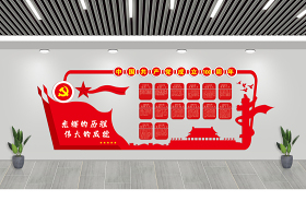 黨史文化長廊內(nèi)容圖片展板