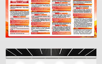 2022關(guān)于《中國(guó)共產(chǎn)黨章程（修正案）》的決議展板紅色精美二十大黨章修正案學(xué)習(xí)教育宣傳欄設(shè)計(jì)模板