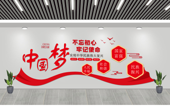 2021中國夢文化墻紅色人民幸福社會(huì)和諧國家富強(qiáng)民族振興黨建背景墻模板