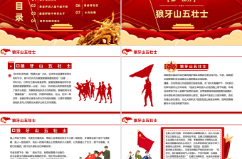 2021重溫紅色經(jīng)典小故事建黨百年黨史教育專題黨課黨史故事PPT模板