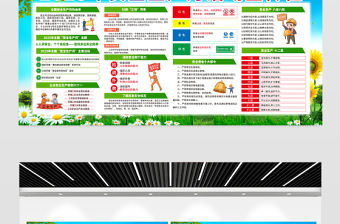 綠色精美2025安全生產(chǎn)月查找身邊安全隱患展板設(shè)計(jì)圖片下載