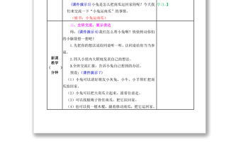 2022小兔運南瓜教案口語交際小學一年級語文上冊部編人教版 