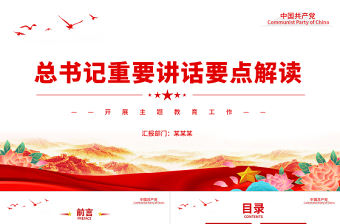 2023主題教育要點(diǎn)解讀PPT精美簡(jiǎn)潔主題教育學(xué)習(xí)目的意義及總要求根本任務(wù)黨課下載