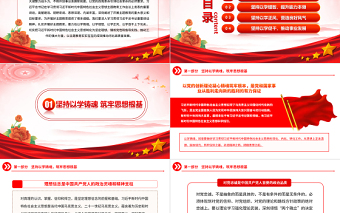 2023以學(xué)鑄魂以學(xué)增智以學(xué)正風(fēng)以學(xué)促干PPT紅色精美深入開展學(xué)習(xí)習(xí)近平新時代中國特色社會主義思想主題教育專題黨課課件