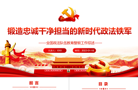 2022我在崗忠誠(chéng)保平安抖音視頻ppt