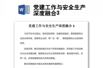 黨建工作與安全生產(chǎn)深度融合3
