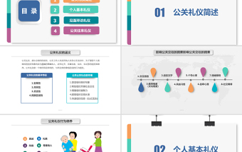 2021公關(guān)禮儀PPT藍(lán)色簡(jiǎn)約商務(wù)禮儀培訓(xùn)PPT模板