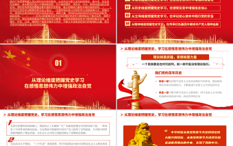 2021从四个维度把握党史学习重点PPT庆祝中国共产党建党100周年专题系列党课模板