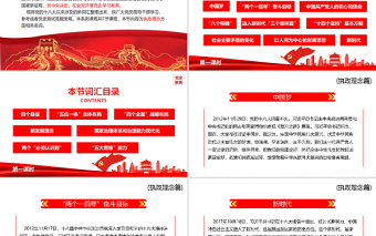 2021十八大以來黨員干部應(yīng)知應(yīng)會詞匯PPT執(zhí)政理念篇第一課時(shí)專題系列黨課課件