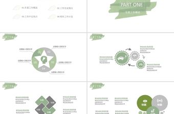 2021年度工作總結(jié)匯報PPT淡綠極簡小清新總結(jié)匯報模板