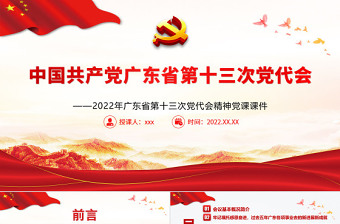 2022学习江西省第十五次代表大会议精神的心得体会ppt