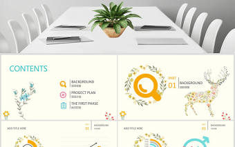 2021年商業(yè)計劃書PPT模板