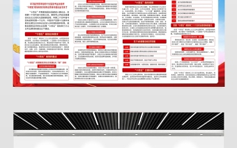 2021貫徹落實(shí)“十四五”規(guī)劃展板深入學(xué)習(xí)貫徹十九屆五中全會精神宣傳欄展板設(shè)計模板
