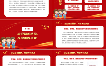 2021請(qǐng)黨放心強(qiáng)國(guó)有我教育PPT紅色簡(jiǎn)約卡通風(fēng)格中小學(xué)開(kāi)學(xué)第一課愛(ài)黨愛(ài)國(guó)主題班會(huì)模板下載