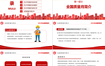 2022全國質(zhì)量月活動PPT簡約卡通風(fēng)深入學(xué)習(xí)貫徹全國質(zhì)量月活動內(nèi)容專題黨課課件模板下載