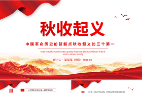 2021黨史一百講秋收起義ppt
