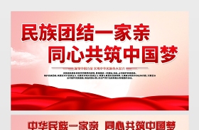 民族團結(jié)展板講解稿