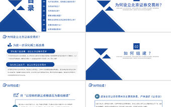 2021設(shè)立北京證券交易所PPT北交所資本市場服務(wù)國家建設(shè)知識解答課件模板下載