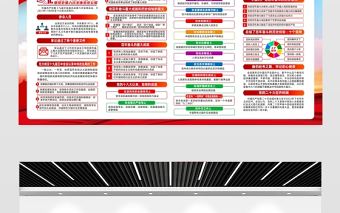 聚焦十九屆六中全會展板簡潔時尚深入學習黨的六中全會公報內容黨史百年黨建宣傳欄模板