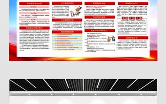 2021民族團結展板紅色大氣民族團結一家親同心共筑中國夢鑄牢中華民族共同體意識黨建宣傳展板設計下載