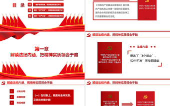 2021學(xué)深學(xué)透黨規(guī)黨紀(jì)永葆共產(chǎn)黨本色PPT學(xué)黨史專題系列黨課課件模板下載