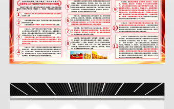 2022二十大對(duì)黨章作出這些修改展板紅色精美大氣二十大黨章修正案學(xué)習(xí)教育宣傳欄設(shè)計(jì)模板