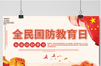 2021全民國防教育日展板紅色黨建風(fēng)宣傳欄設(shè)計展板