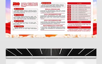 2021偉大建黨精神展板中國共產(chǎn)黨的精神之源宣傳欄展板設(shè)計模板