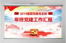 2021年医院党支部工作总结ppt