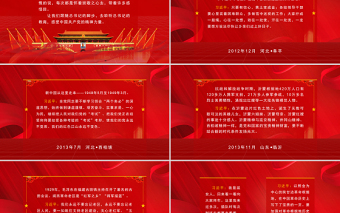 跟隨紅色足跡聆聽紅色教誨PPT紅色大氣學(xué)習(xí)總書記重要講話精神黨課課件