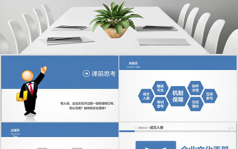 企業(yè)文化團(tuán)隊(duì)建設(shè)方案PPT模板幻燈片