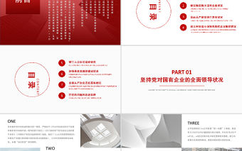 2021全國國有企業黨的建設工作會議精神PPT貫徹落實回頭看情況自查報告工作匯報總結模板下載