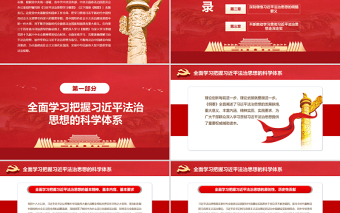 法治思想PPT學(xué)深悟透做實(shí)習(xí)近平法治思想奮力開辟全面依法治國(guó)新境界專題黨課課件