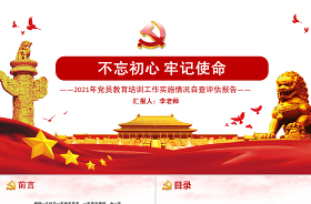 2021保密工作自查自評(píng)報(bào)告ppt