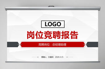 原創2021崗位競聘報告PPT-A01-版權可商用