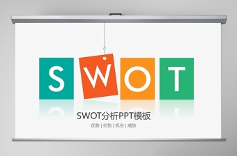 2022SWOT矩阵图ppt