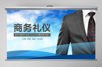 2022物流窗口服务礼仪PPT