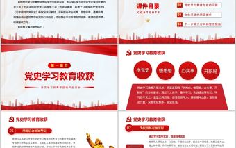 2021年黨員領導干部黨史學習教育專題組織生活會對照剖析檢查材料PPT模板