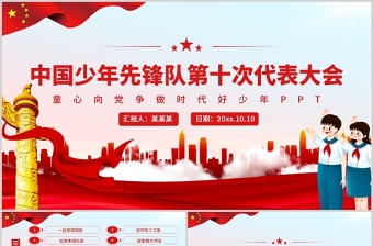 2022年喜迎江苏省少代会美好祝愿ppt