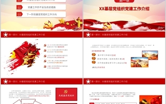 2021講黨性比奉獻(xiàn)樹(shù)形象促發(fā)展黨支部基層黨組織黨建特色經(jīng)驗(yàn)交流PPT模板