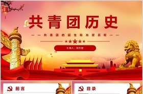 中國共產(chǎn)主義青年團(tuán)發(fā)展史ppt