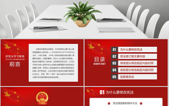 2018憲法修正案學(xué)習(xí)新憲法PPT
